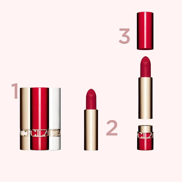 Miniatyrbillede 4 af 6: Clarins Joli Rouge Velvet 3,5 g 758V sandy pink Mat