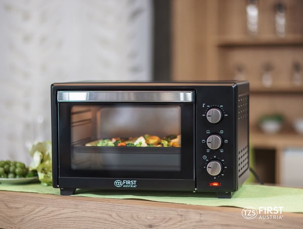 TZS First Austria FA-5044-1 ugnar 35 l 1600 W Svart