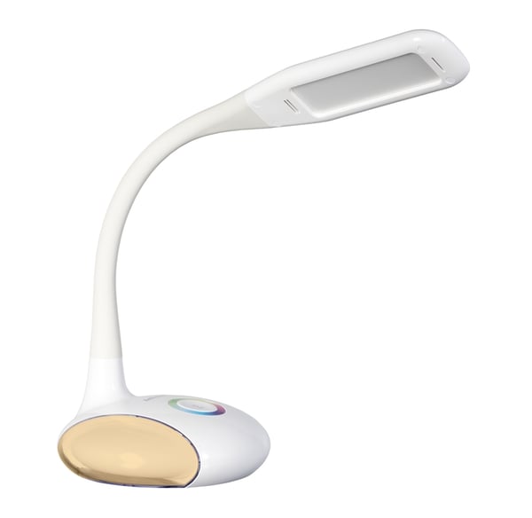 Miniatyrbild 3 av 9: Activejet Venus skrivbordslampa vit (AJE-VENUS RGB)