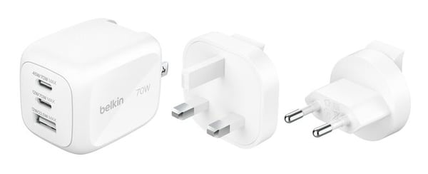 Belkin BoostCharge Pro Universel Hvid Vekselstrøm Hurtig opladning Indendørs