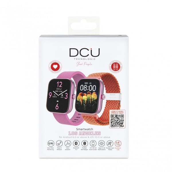 DCU Advance Tecnologic Los Angeles 4,57 cm (1.8") TFT Digital 240 x 286 pixel Berøringsskærm Lilla