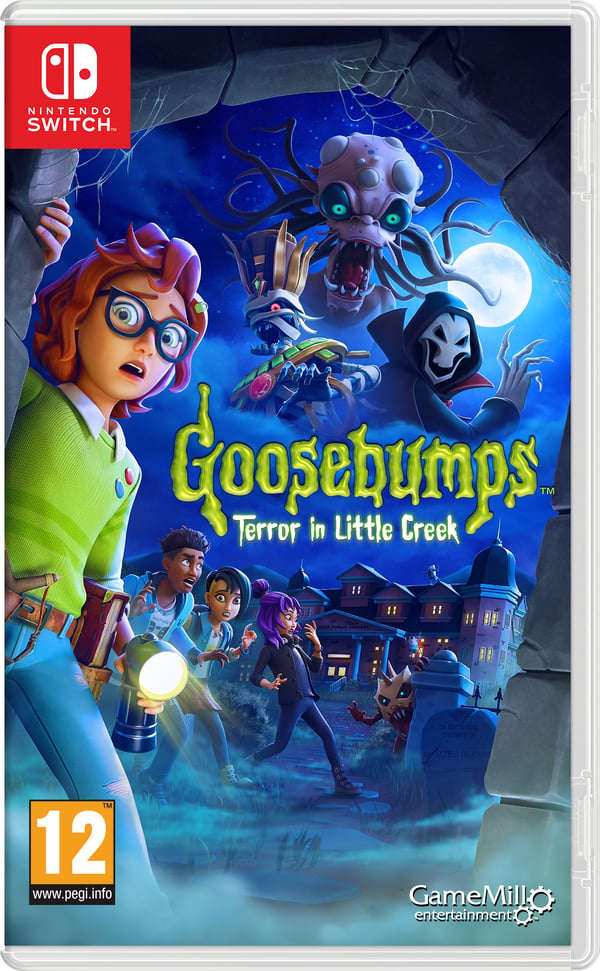 GameMill Entertainment Goosebumps: Terror in Little Creek, Nintendo Switch Standard Flersproget