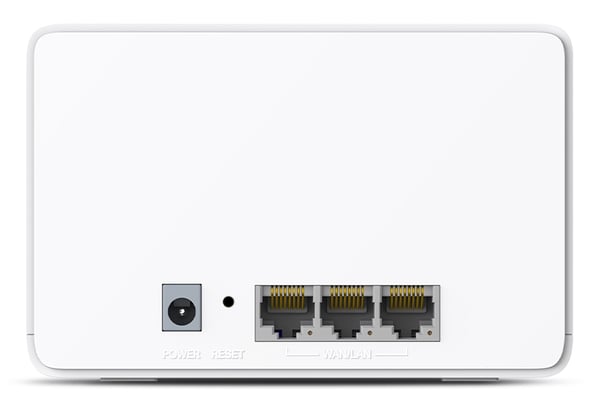 Pikkukuva 2 / 5: Mercusys Halo H80X (3-pack) Kaksitaajuus (2,4 GHz/5 GHz) Wi-Fi 6 (802.11ax) Valkoinen Sisäinen