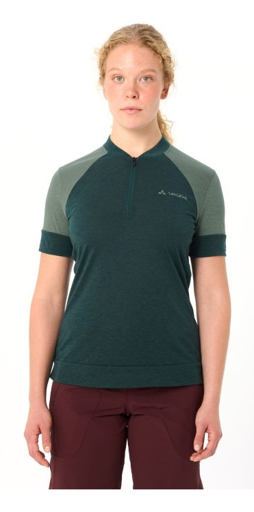 VAUDE Altissimo Q-Zip Skjorte Zip-up collar Polyester, Uld