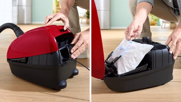 Pikkukuva 5 / 9: Bosch Serie 4 BGB38RD2 imuri 4 L Sylinteripölynimuri Kuiva 600 W Pölypussi