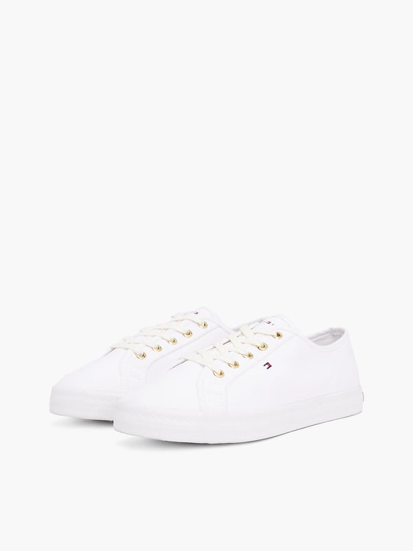 Tommy Hilfiger 8720116360288 mode sneakers Hunstik Hvid