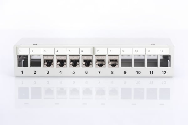 Miniatyrbild 3 av 7: Digitus DN-93706 patchpaneler 1U
