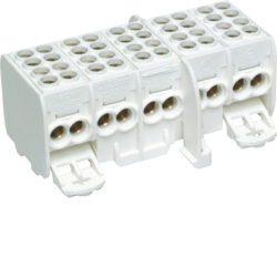 Hager KH25C termisk blok 5P Hvid