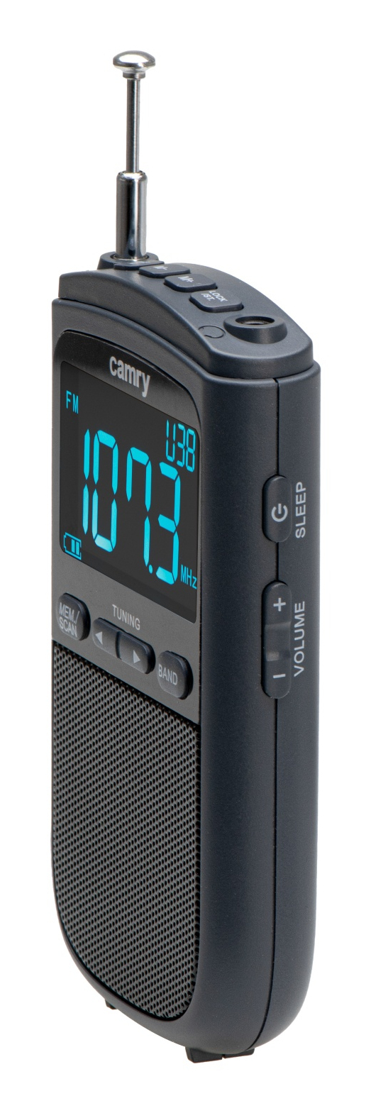 Camry Premium CR 1905 radio Bærbar Sort
