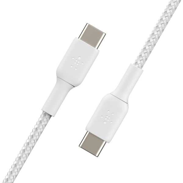 Pikkukuva 6 / 6: Belkin CAB004BT1MWH2PK USB-kaapeli USB 2.0 1 m USB C 0,48 Gbit/s 60 W Valkoinen