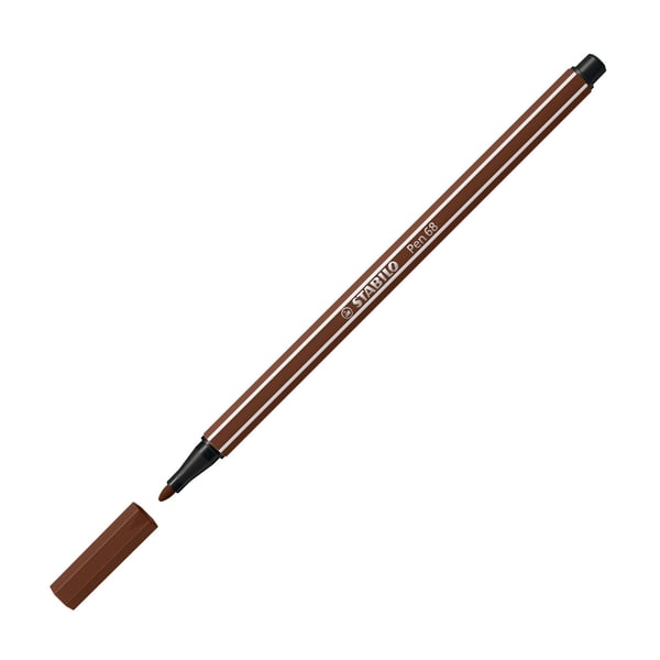 STABILO Pen 68 stiftpennor Brun 1 styck