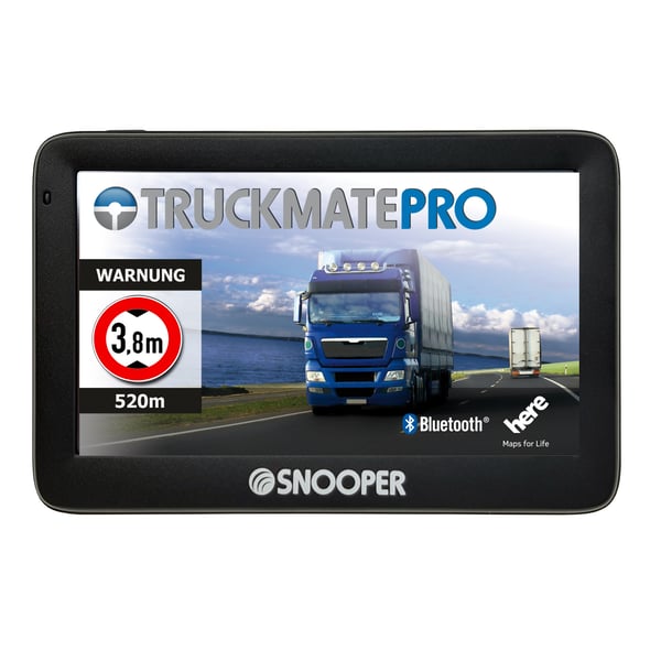 Miniatyrbild 1 av 12: Snooper Truckmate PRO S5100 navigatorer Fast 12,7 cm (5") LCD Pekskärm 170 g Svart