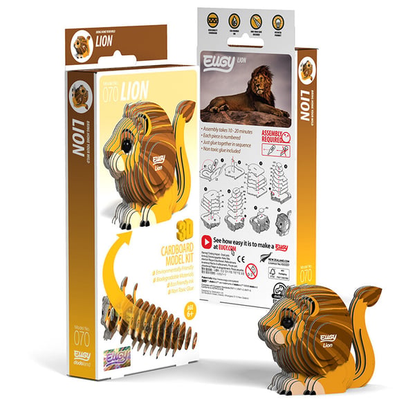 Eugy Lion 3D-palapeli 24 kpl Eläimet