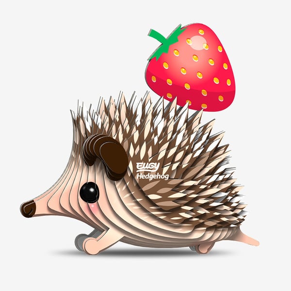 Pikkukuva 1 / 5: Eugy Hedgehog 3D-palapeli 24 kpl Eläimet
