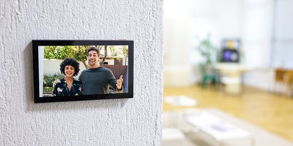 Miniatyrbillede 13 af 27: EZVIZ HP7 video samtalesystem 17,8 cm (7") Sort, Sølv