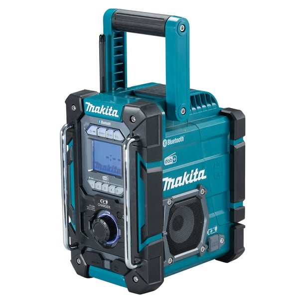 Miniatyrbillede 1 af 2: Makita DMR301 radio Bærbar Digital Sort, Teal