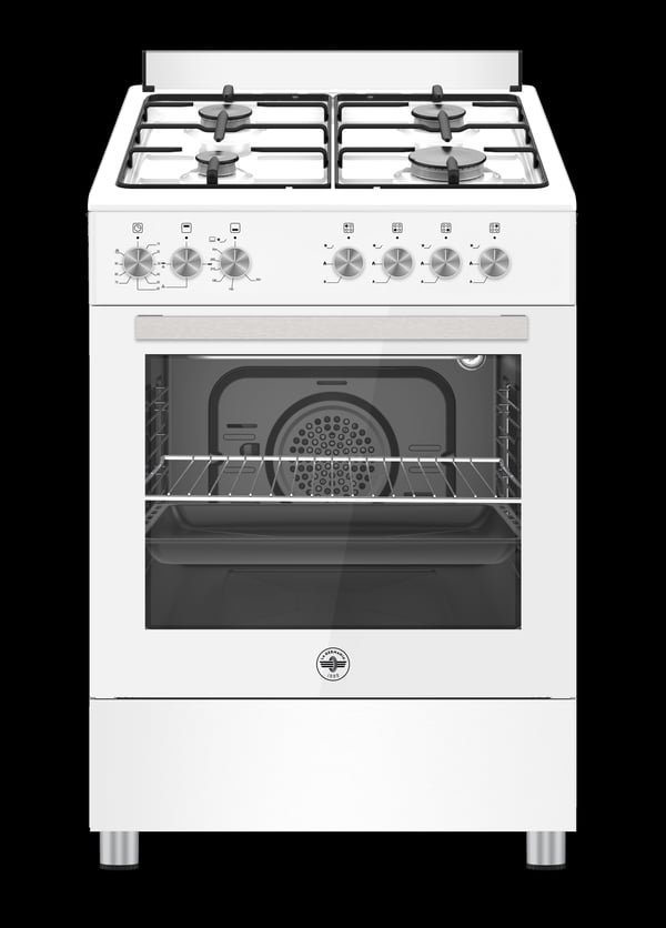 Bertazzoni La Germania SE664GB/24 Fritstående komfur Gas Gaskomfur Hvid