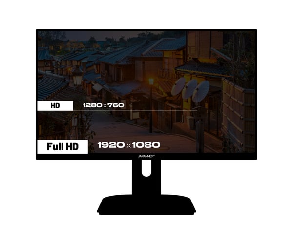 Miniatyrbillede 12 af 14: JAPANNEXT JN-IPS238FHD200F-HSP-CAMO computerskærm 61 cm (24") 1920 x 1080 pixel Fuld HD LCD Sort