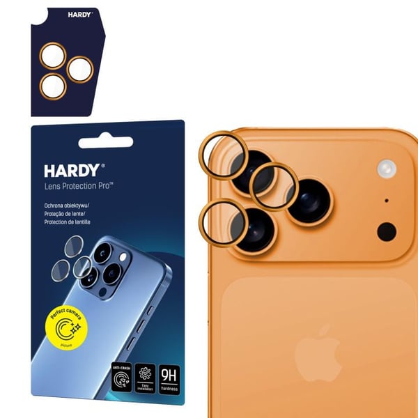 Miniatyrbild 8 av 10: 3MK HARDY Lens Protection Pro Kameralinsskydd Apple 1 styck