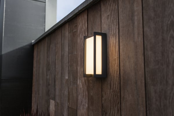 LUTEC QUBO Udendørs vægbelysning LED E