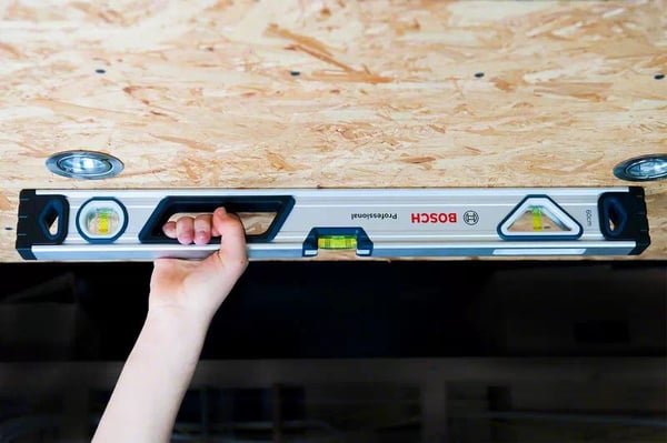 Bosch 1 600 A01 6BP nivåer 0,6 m Svart, Blå, Rostfritt stål