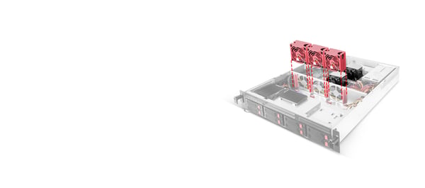 Silverstone RM22-308 HDD kabinet Sort, Hvid 2.5/3.5"