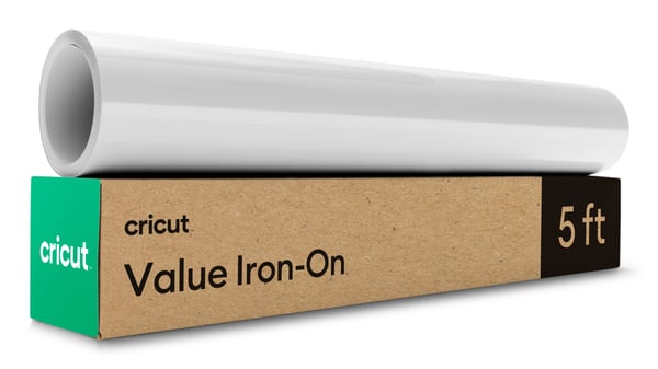 Cricut Value Iron-On Varmoverførsel vinylrulle Glat overføringsvinyl
