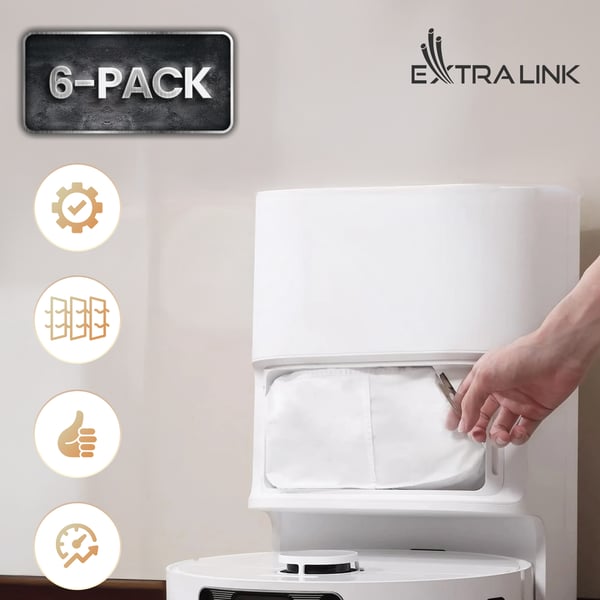 Miniatyrbillede 5 af 8: Extralink WORKI DO ODKURZACZY 6 PCS DREAME L10S ULTRA L10 L20 XIAOMI VACUUM X10 X10+X20+