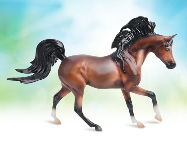 Miniatyrbillede 3 af 4: Breyer Mahogany Bay Arabian
