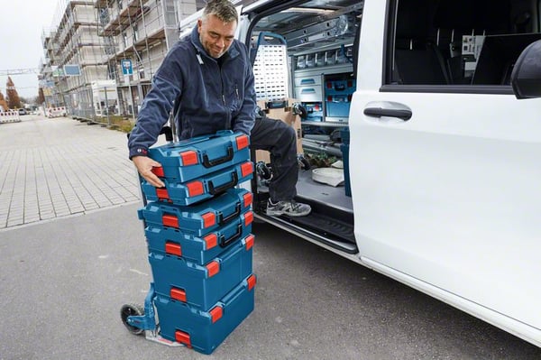 Miniatyrbillede 4 af 4: Bosch L-BOXX 238 Professional Opbevaringsboks Rektangulær ABS Sort, Blå, Rød