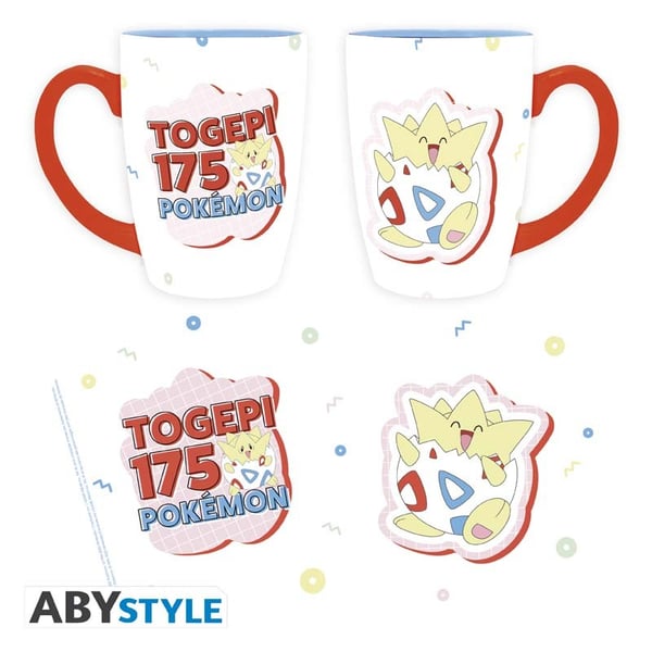Miniatyrbillede 5 af 5: ABYstyle Pokémon kop Flerfarvet Universel 1 stk