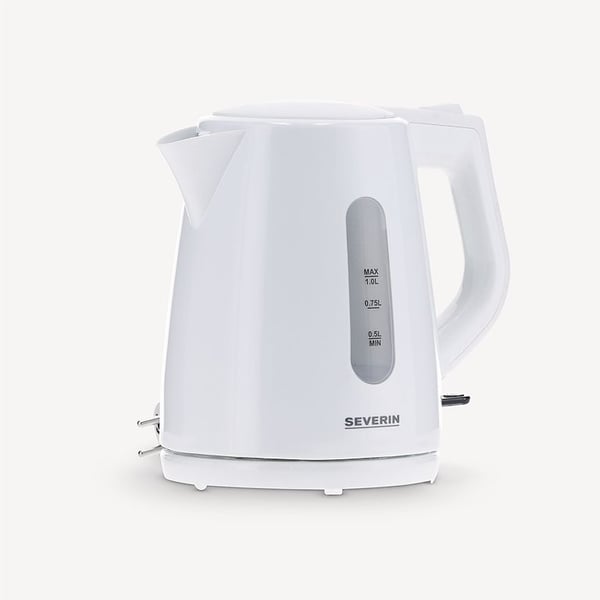 Severin WK 3411 vattenkokare 1 l 2200 W Vit