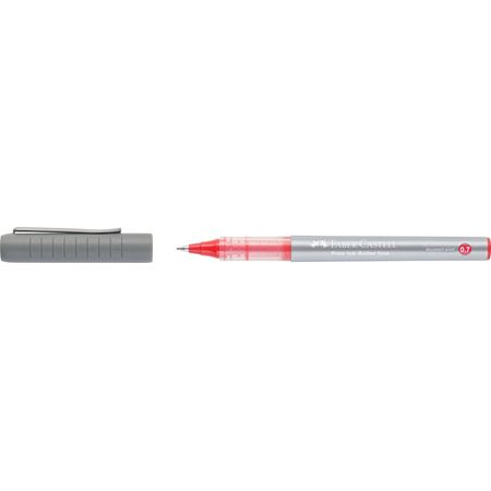 Faber-Castell 348126 rollerballpennor Fastklämbar och indragbar penna Röd 1 styck
