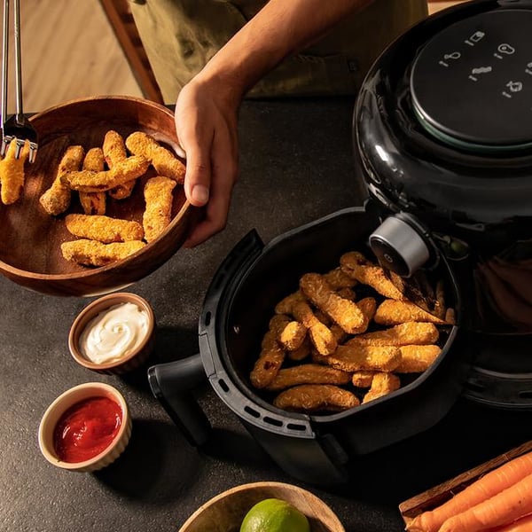 Cecotec Cecofry Pixel 2500 Enkelt 2,5 L Enkeltstående 1200 W Varmluftsteger Sort