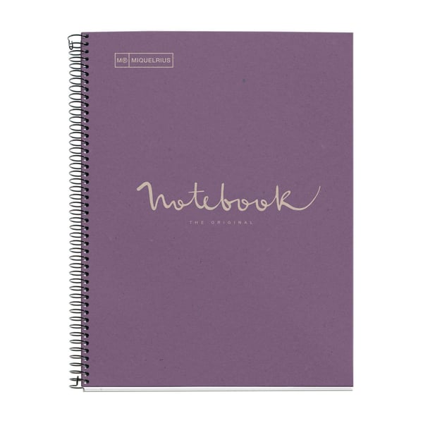 MAUL A609426 anteckningsböcker A4 80 ark Lila
