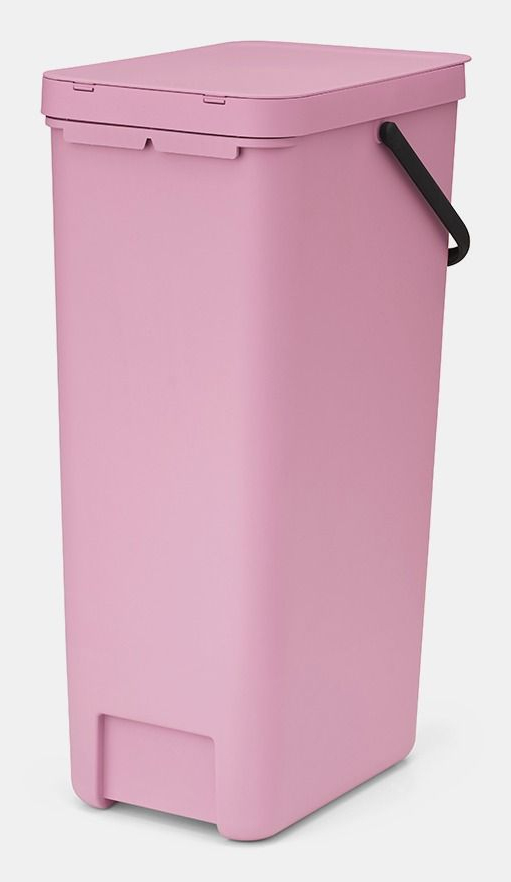 Brabantia Sort & Go 40 l Rektangulär Återvunnen plast Rosa