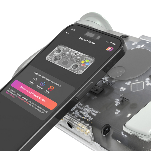 CRKD NEO S Transparent Bluetooth/USB Kontrolelementer til berøringsskærm Android, Nintendo Switch, PC