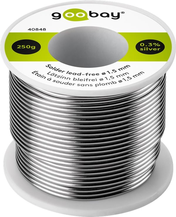 Goobay 40848 loddetin Blyfri 217 °C 250 g Goobay 40848 loddetin Blyfri 217 °C 250 g