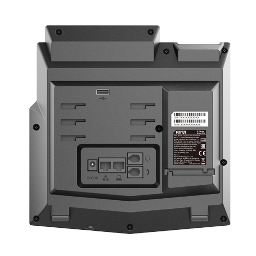 Fanvil X5U IP-telefoner Svart 16 linjer LCD Wi-Fi