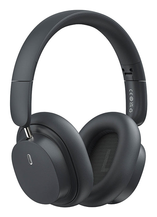 Baseus Bowie D05 Headset Kabel & Trådlös Huvudband Samtal/musik USB Type-C Bluetooth Svart Baseus Bowie D05 Headset Kabel & Trådlös Huvudband Samtal/musik USB Type-C Bluetooth Svart