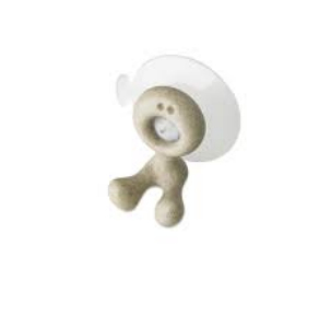 koziol TOMMY Beige Väggmonterad tandborsthållare