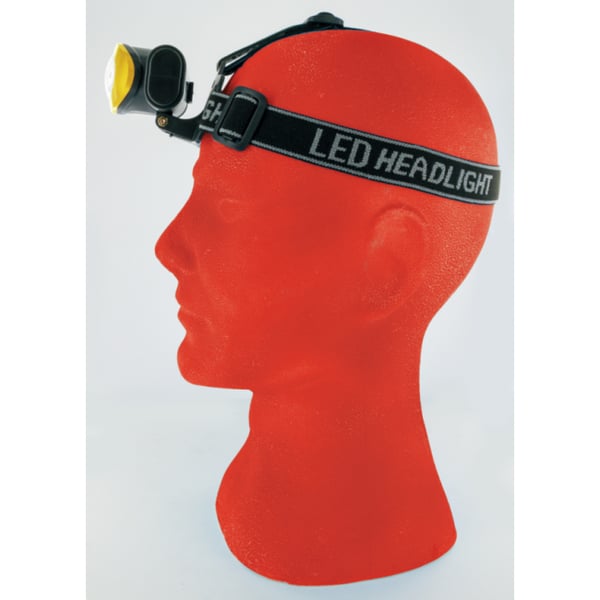Miniatyrbild 6 av 12: Schwaiger WLED 40 Svart, Gul Pannbandsficklampa COB LED