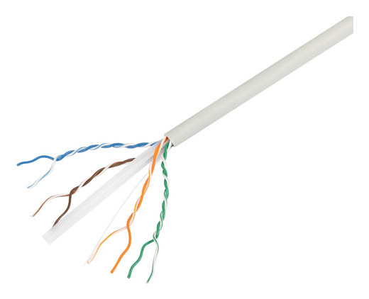 Lanberg LCU6L-11CU-0305-S verkkokaapeli Harmaa 305 m Cat6 U/UTP (UTP) Pyöreä