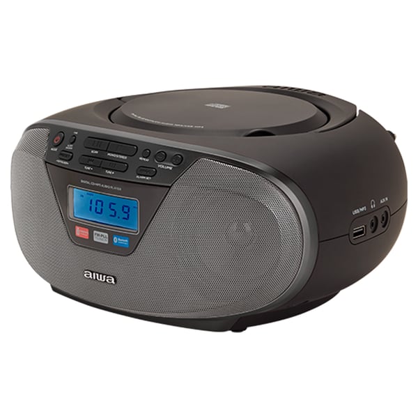 Miniatyrbillede 7 af 10: Aiwa BBTU-400BK bærbar stereosystem Analog & digital 6 W FM Sort MP3-afspilning