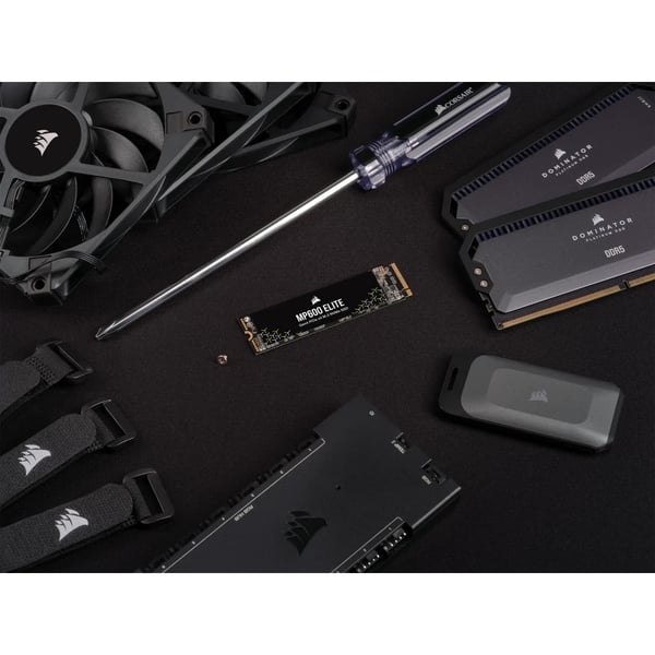 Miniatyrbild 8 av 12: Corsair MP600 ELITE 1 TB M.2 PCI Express 4.0 NVMe 3D TLC