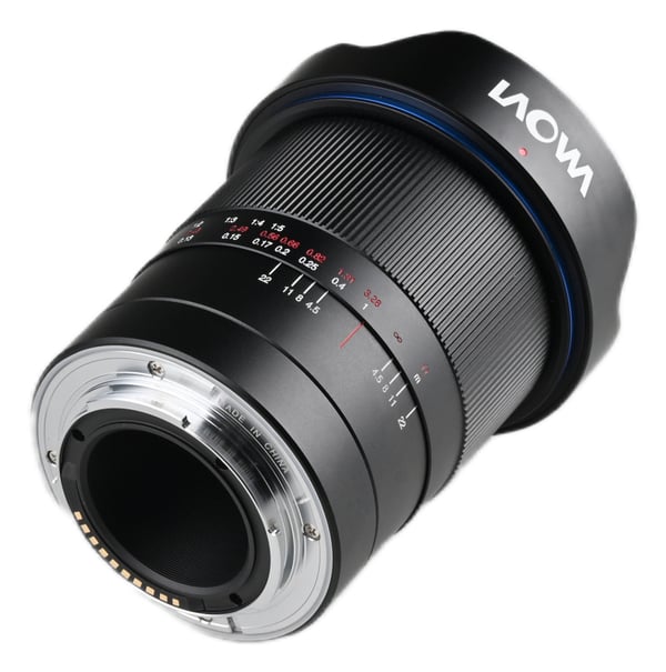 Laowa 15mm f/4.5 0.5X Wide Angle Macro Makro-objektiivi Musta