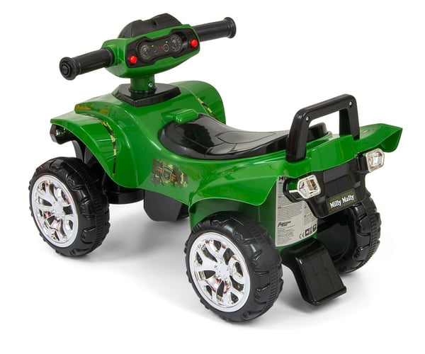 Miniatyrbillede 2 af 6: Milly Mally 3733 Gynge- og ride-on-legetøj Quadricykel til at ride på