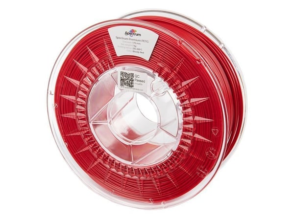 Miniatyrbillede 2 af 4: Spectrum 80059 3D print materiale Polyethylenterephthalatglycol (PETG) Rød 1 kg