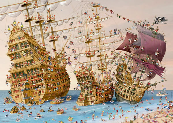 Heye Puzzle 29570 palapeli Kuviopalapeli 1000 kpl Taide