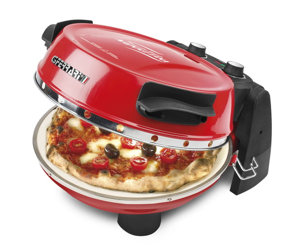 Miniatyrbillede 1 af 4: Ferrari G10032 pizza fremstiller & ovn 1 pizza(er) Rød